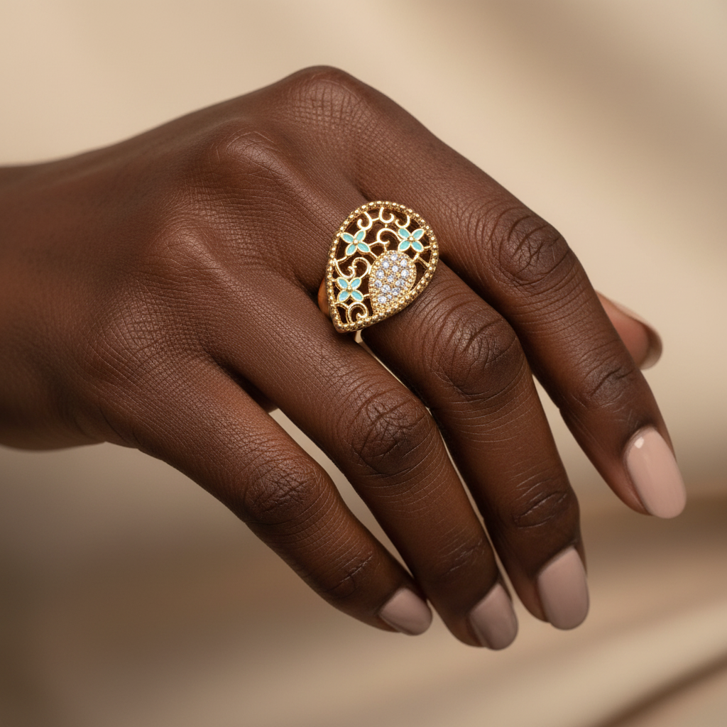 Bague Cœur Enchanté