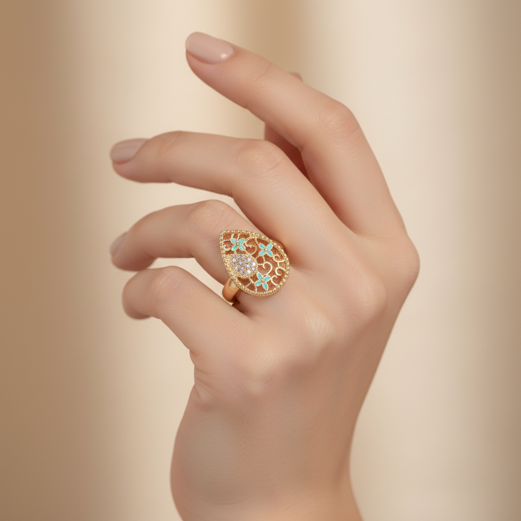 Bague Cœur Enchanté